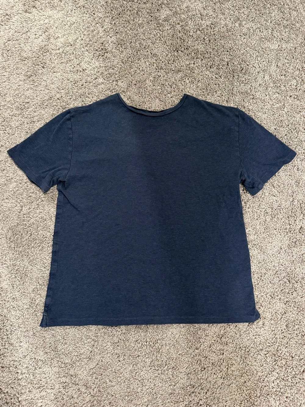 Banana Republic Navy Short-Sleeve Tee